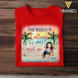 DH Personalized Girl Love Beach Tshirt Printed HC045