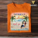 DH Personalized Girl Love Beach Tshirt Printed HC045