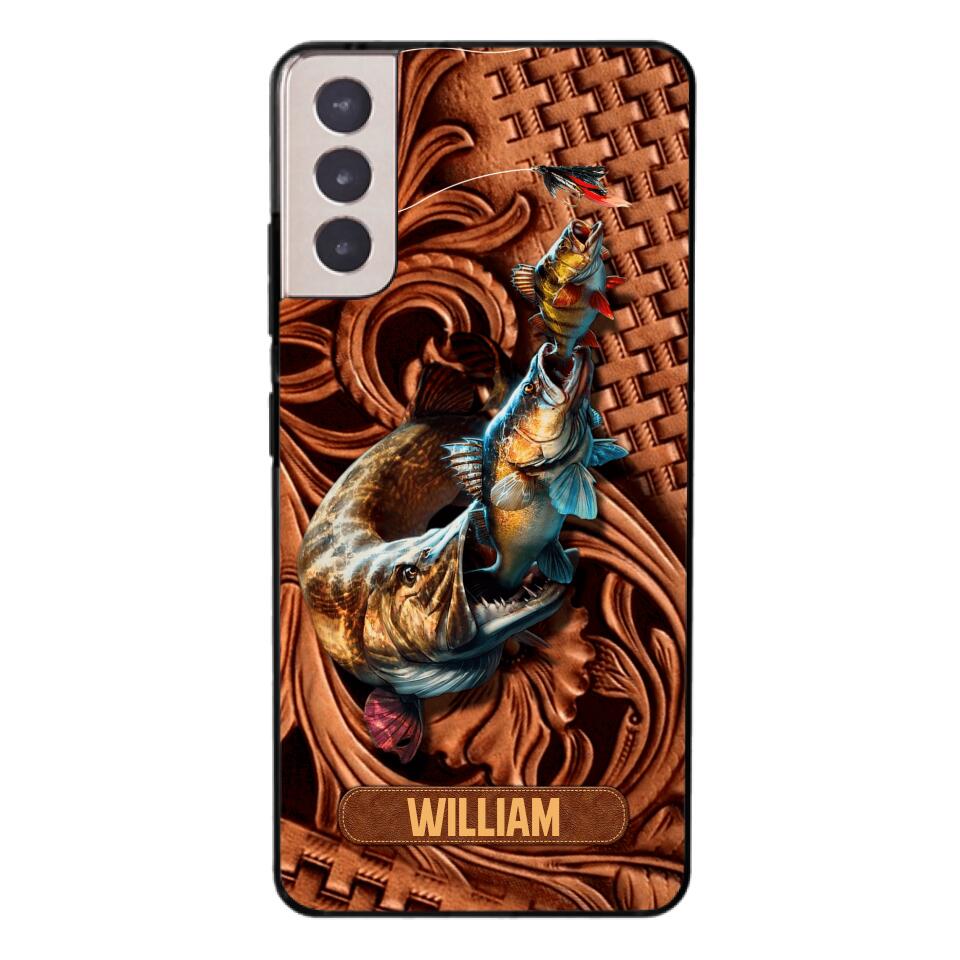 PERSONALIZED FISHING LOVERS PHONECASE NQDT0505