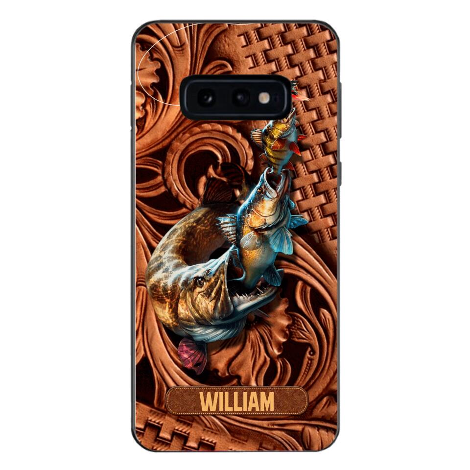 PERSONALIZED FISHING LOVERS PHONECASE NQDT0505