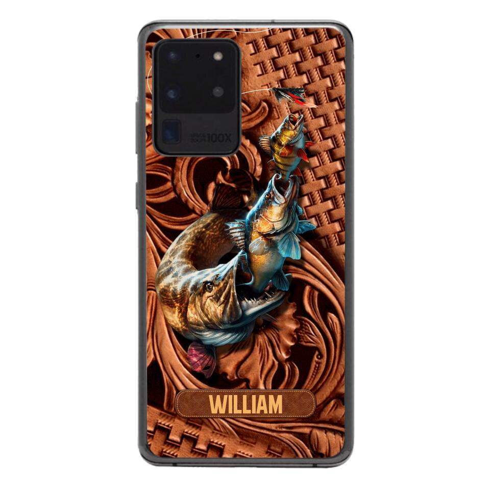 PERSONALIZED FISHING LOVERS PHONECASE NQDT0505