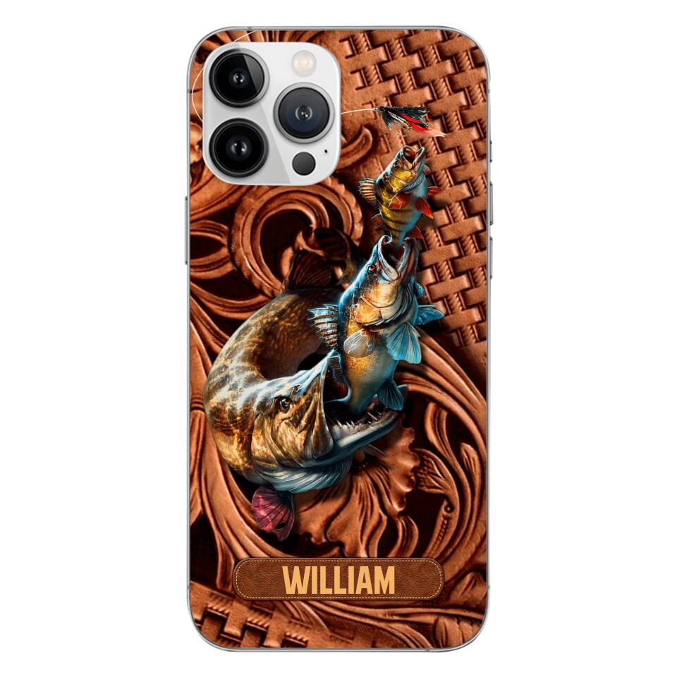 PERSONALIZED FISHING LOVERS PHONECASE NQDT0505