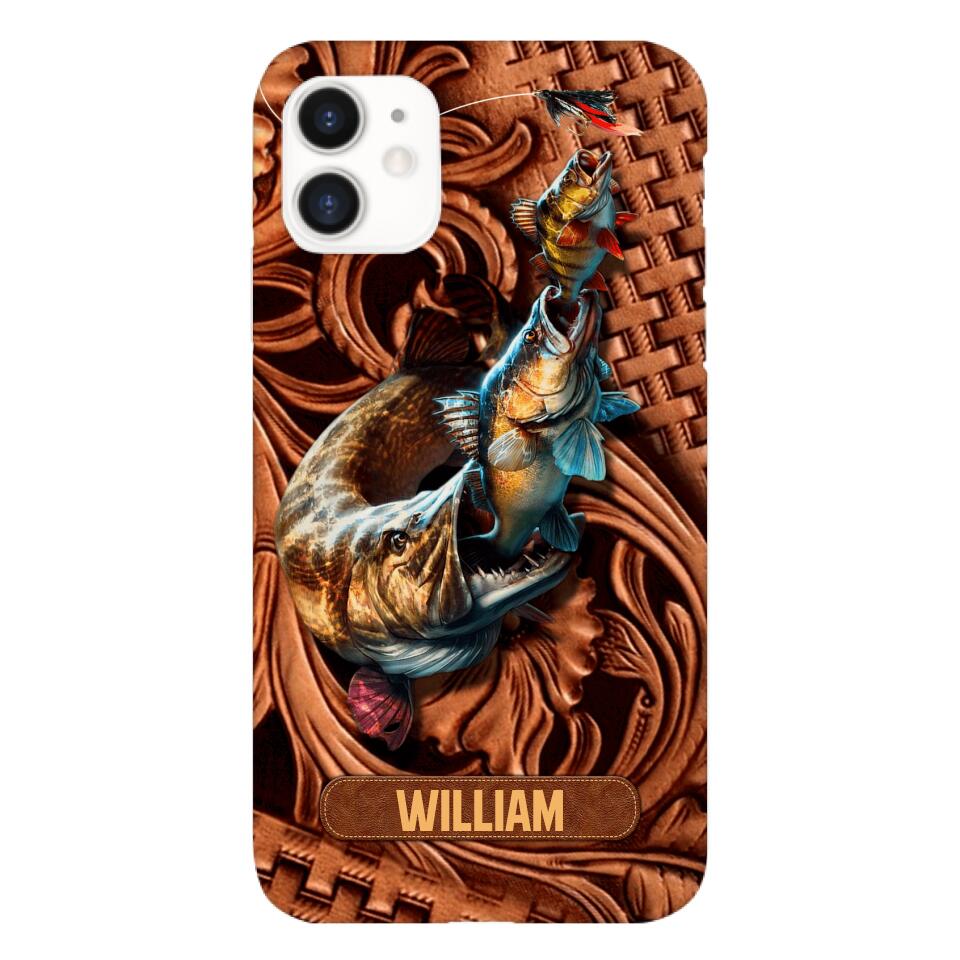 PERSONALIZED FISHING LOVERS PHONECASE NQDT0505
