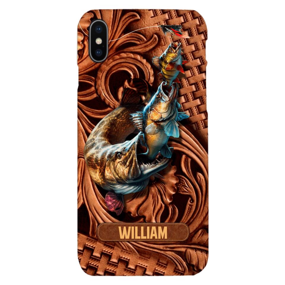 PERSONALIZED FISHING LOVERS PHONECASE NQDT0505