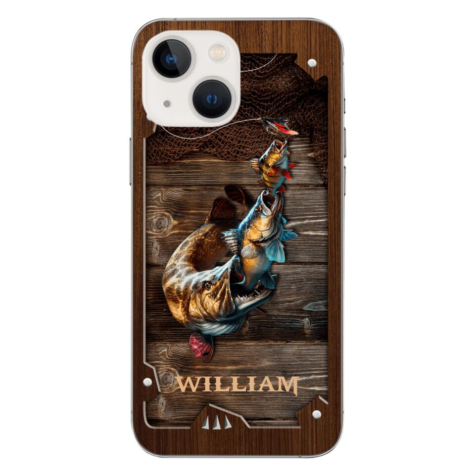 PERSONALIZED FISH PHONECASE NQDT0505