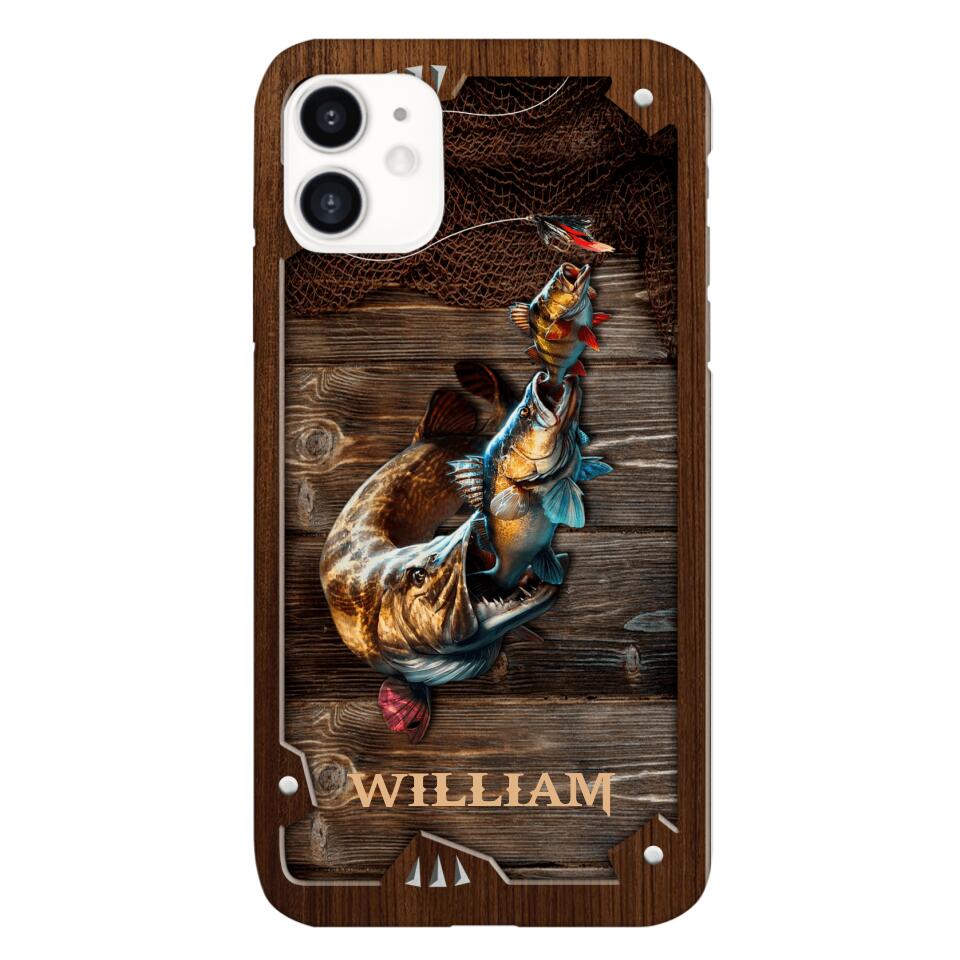PERSONALIZED FISH PHONECASE NQDT0505