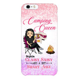 Personalized Camping Queen Phone Case Printed 22MAY-DT05
