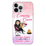 Personalized Camping Queen Phone Case Printed 22MAY-DT05