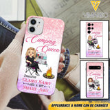 Personalized Camping Queen Phone Case Printed 22MAY-DT05