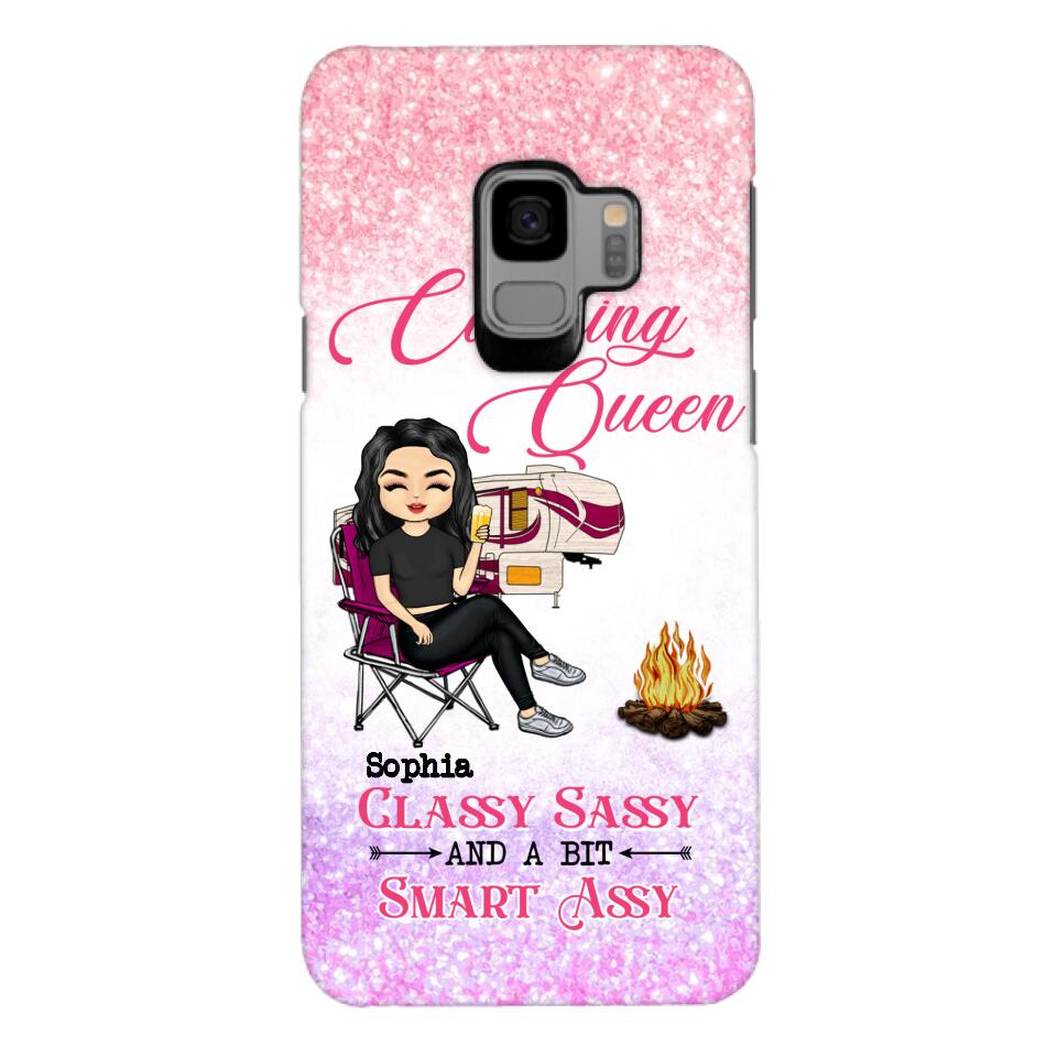 Personalized Camping Queen Phone Case Printed 22MAY-DT05