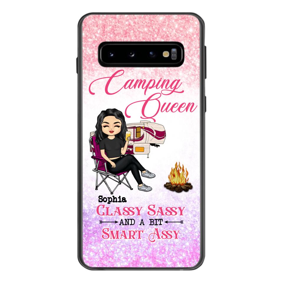 Personalized Camping Queen Phone Case Printed 22MAY-DT05