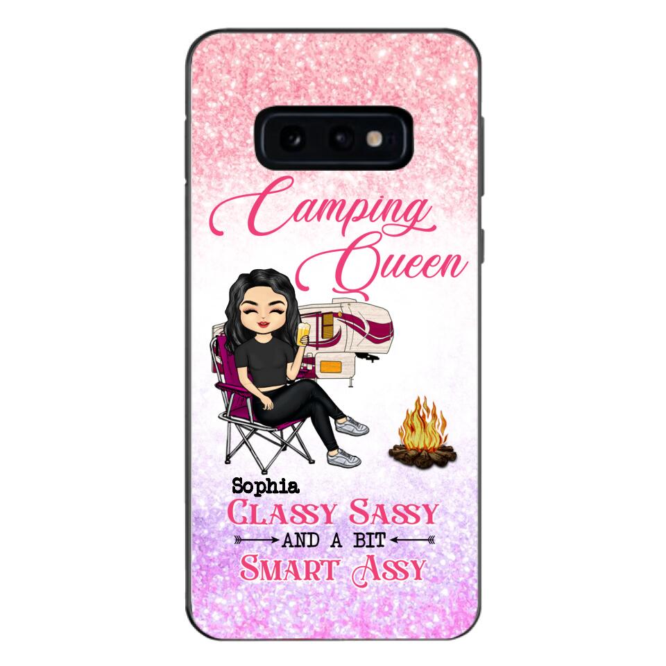 Personalized Camping Queen Phone Case Printed 22MAY-DT05