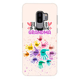 PERSONALIZED BLESSED TO BE CALLED GRANDMA HAND KID NAME PHONECASE QTTN0505