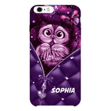 PERSONALIZED OWL LOVERS PHONECASE NQTN0505