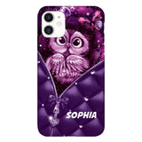 PERSONALIZED OWL LOVERS PHONECASE NQTN0505