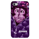 PERSONALIZED OWL LOVERS PHONECASE NQTN0505