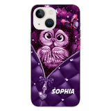 PERSONALIZED OWL LOVERS PHONECASE NQTN0505