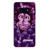 PERSONALIZED OWL LOVERS PHONECASE NQTN0505
