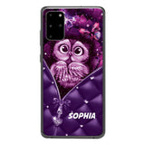 PERSONALIZED OWL LOVERS PHONECASE NQTN0505