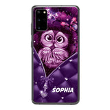PERSONALIZED OWL LOVERS PHONECASE NQTN0505