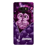 PERSONALIZED OWL LOVERS PHONECASE NQTN0505