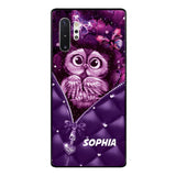 PERSONALIZED OWL LOVERS PHONECASE NQTN0505