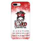 PERSONALIZED ONE LOVED BASEBALL GRANDMA PHONECASE QTDT0605