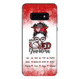PERSONALIZED ONE LOVED BASEBALL GRANDMA PHONECASE QTDT0605