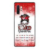 PERSONALIZED ONE LOVED BASEBALL GRANDMA PHONECASE QTDT0605
