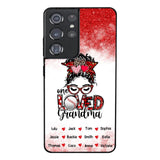 PERSONALIZED ONE LOVED BASEBALL GRANDMA PHONECASE QTDT0605