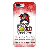 PERSONALIZED ONE LOVED SOFTBALL GRANDMA PHONECASE QTDT0605