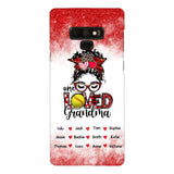 PERSONALIZED ONE LOVED SOFTBALL GRANDMA PHONECASE QTDT0605