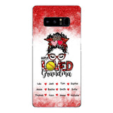PERSONALIZED ONE LOVED SOFTBALL GRANDMA PHONECASE QTDT0605