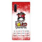 PERSONALIZED ONE LOVED SOFTBALL GRANDMA PHONECASE QTDT0605