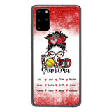 PERSONALIZED ONE LOVED SOFTBALL GRANDMA PHONECASE QTDT0605