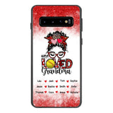 PERSONALIZED ONE LOVED SOFTBALL GRANDMA PHONECASE QTDT0605