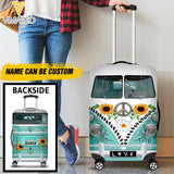 DH Personalized Hippie Luggage Cover Printed DT075