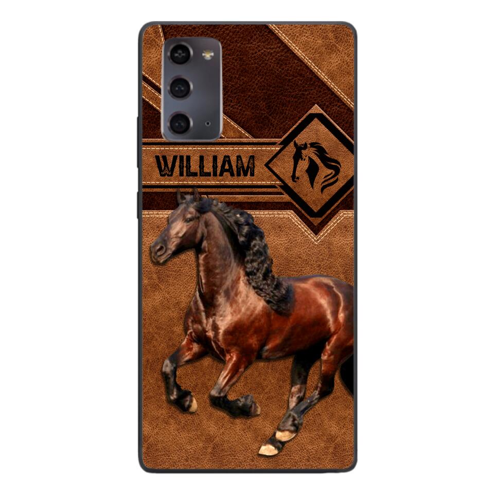 Personalized Horse Lover Phone Case Printed 22MAY-DT07
