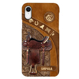 Personalized Horse Lover Phone Case Printed 22MAY-DT07