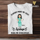 DH Personalized Nurse Tshirt HC0705