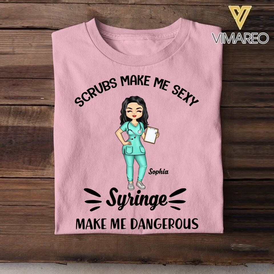 DH Personalized Nurse Tshirt HC0705