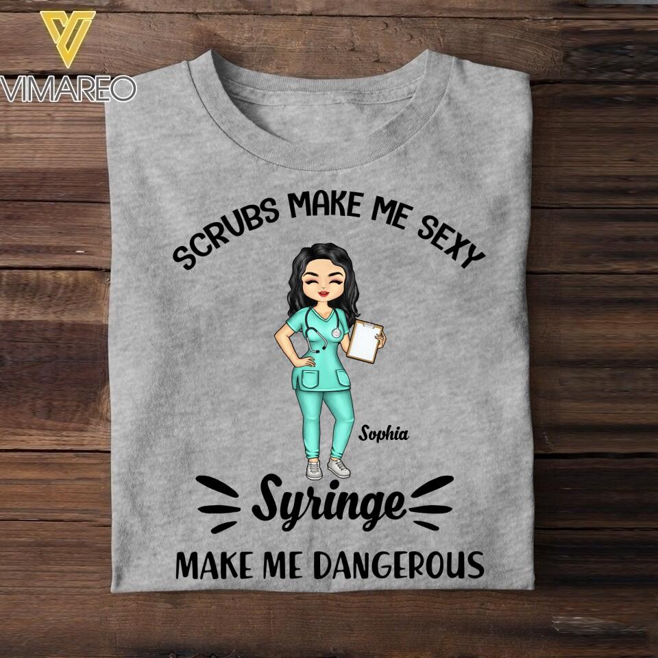 DH Personalized Nurse Tshirt HC0705
