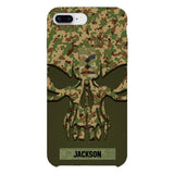 Personalized Australian Soldier Camo Phone Case Printed 22MAY-DT09
