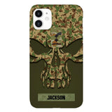 Personalized Australian Soldier Camo Phone Case Printed 22MAY-DT09