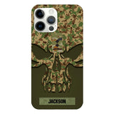 Personalized Australian Soldier Camo Phone Case Printed 22MAY-DT09