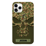 Personalized Australian Soldier Camo Phone Case Printed 22MAY-DT09