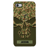 Personalized Australian Soldier Camo Phone Case Printed 22MAY-DT09