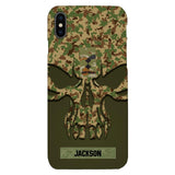 Personalized Australian Soldier Camo Phone Case Printed 22MAY-DT09