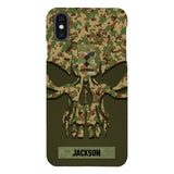Personalized Australian Soldier Camo Phone Case Printed 22MAY-DT09