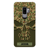 Personalized Australian Soldier Camo Phone Case Printed 22MAY-DT09